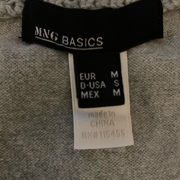 Mango Grey Knit Vest - Picture 3 of 12